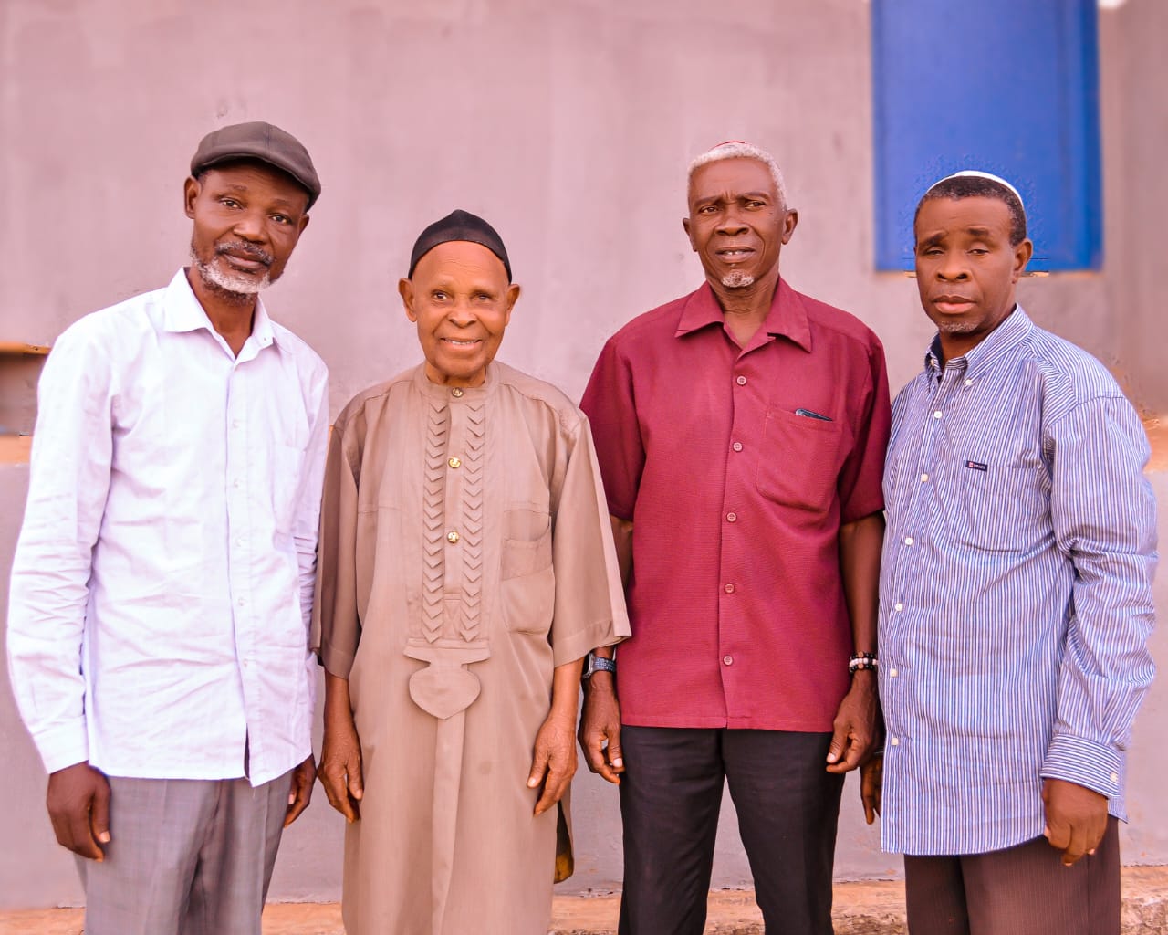 Community gathering during a Jewish holiday